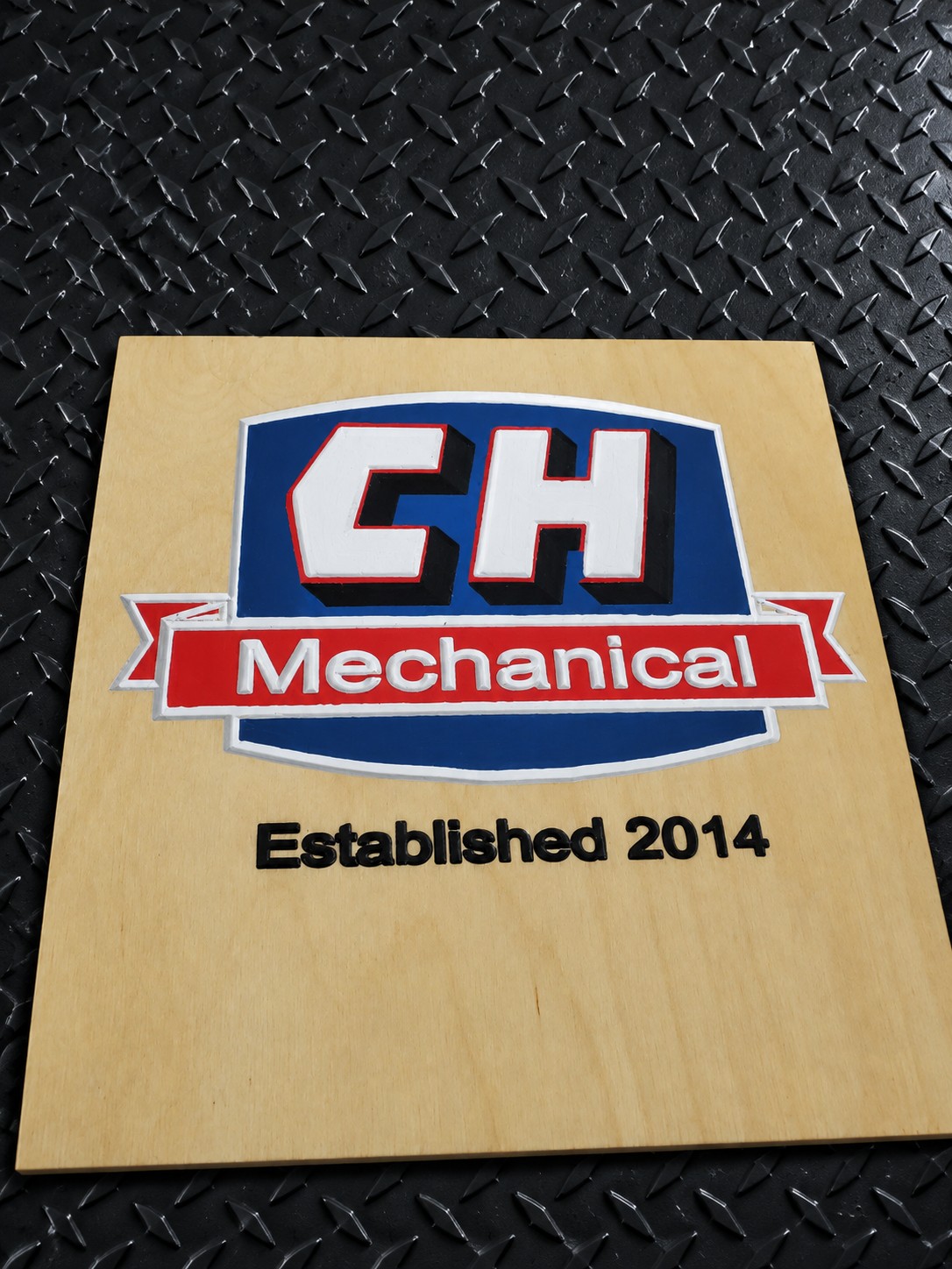 Custom business sign
