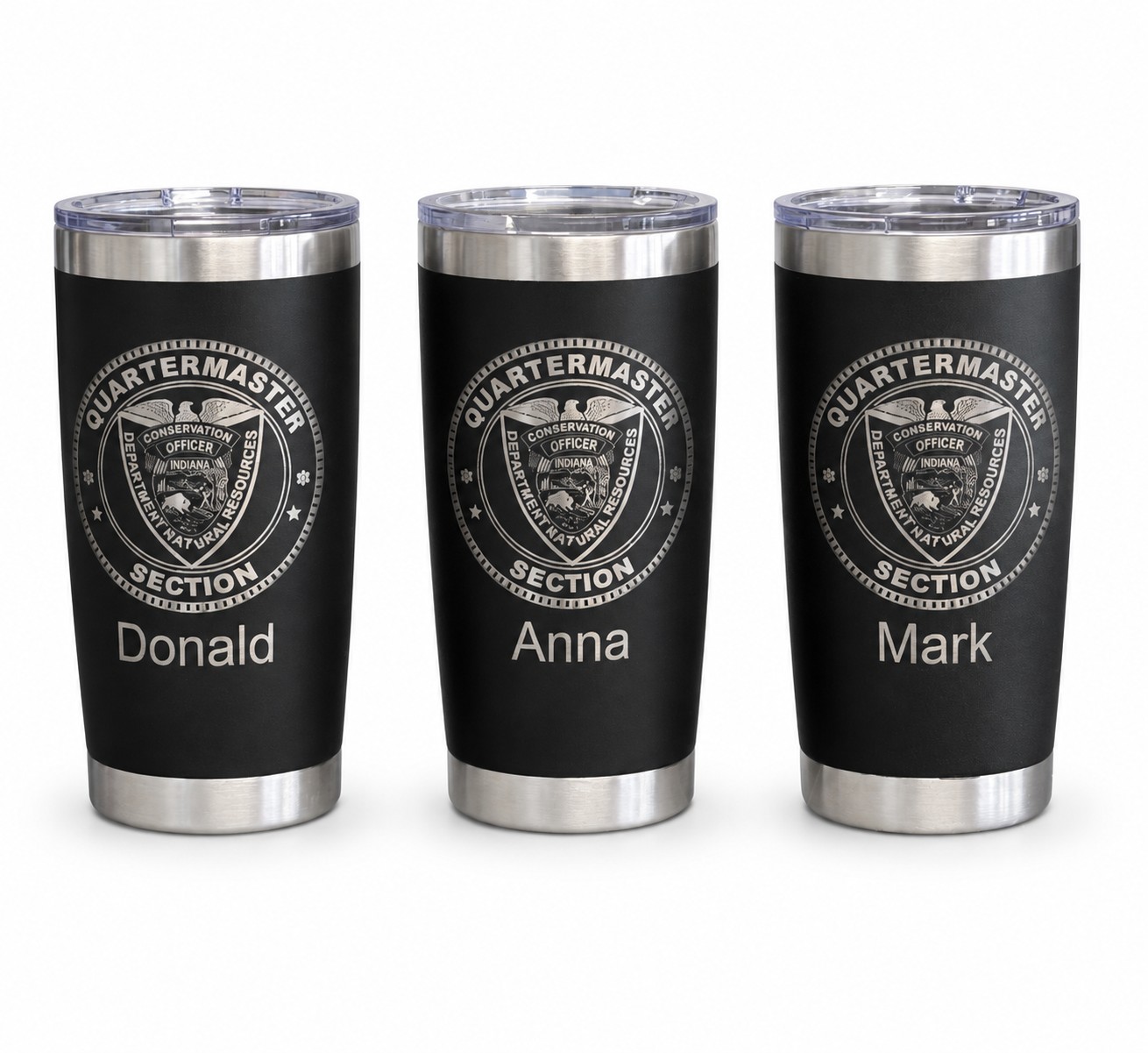 Personalized engraved tumblers
