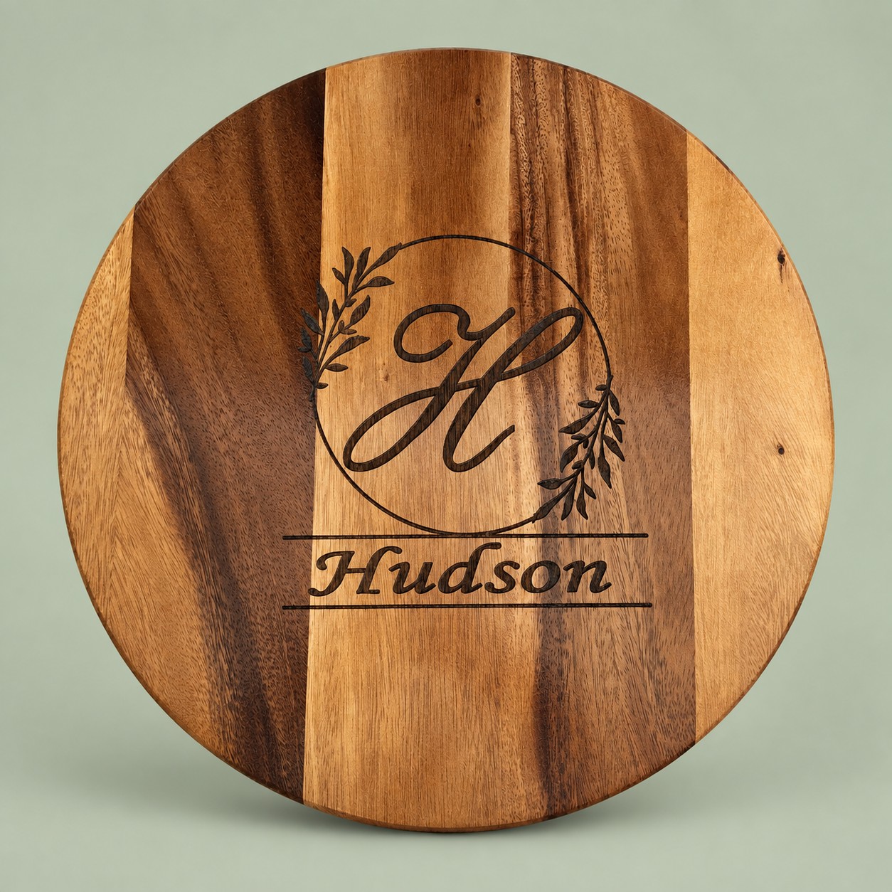 Personalized Hudson wood board